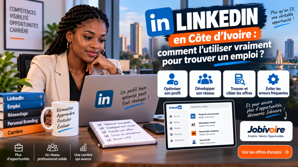 LinkedIn en Côte d'Ivoire : comment l'utiliser vraiment pour trouver un emploi
