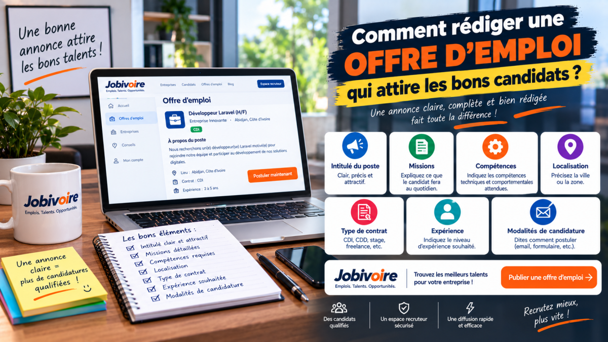 Comment rédiger une offre d'emploi qui attire les bons candidats ?