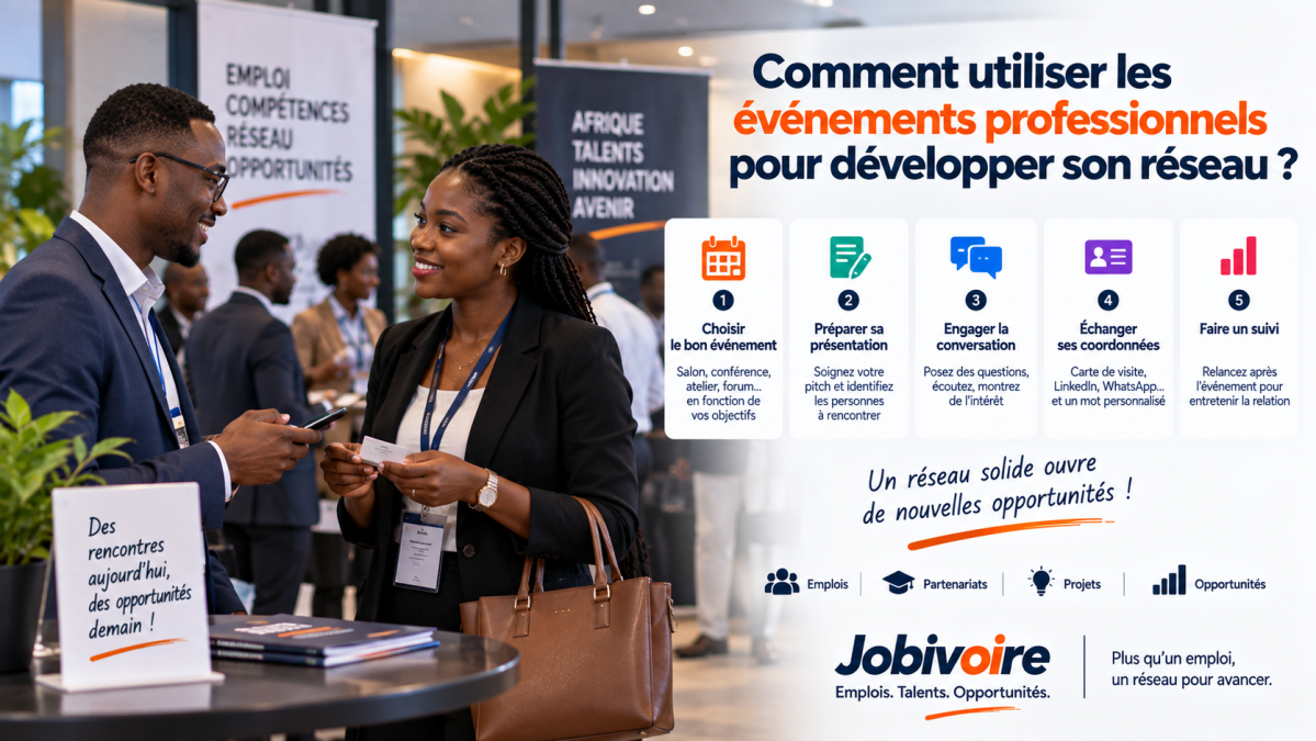 Comment utiliser les événements professionnels pour développer son réseau ?